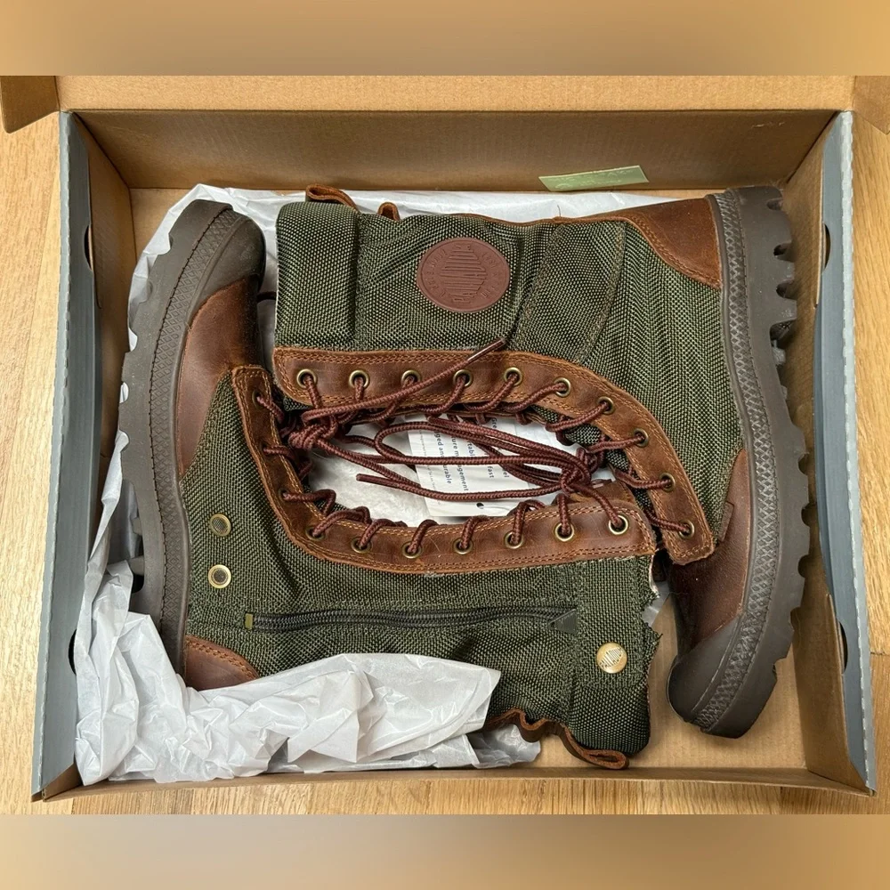 Palladium Pampa Tactical Boots Women Size 7.5 - Picture 14 of 15